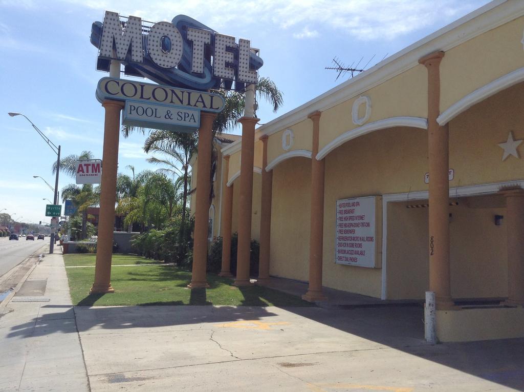 Colonial Pool & Spa Motel Long Beach Ngoại thất bức ảnh